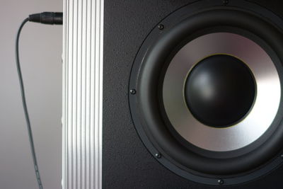 Close-up of electric fan