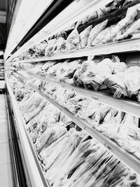 High angle view of food for sale in market
