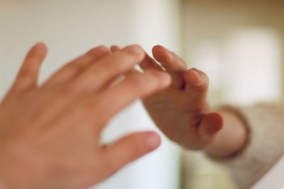 Cropped image of person hand
