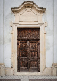 Exterior of old building