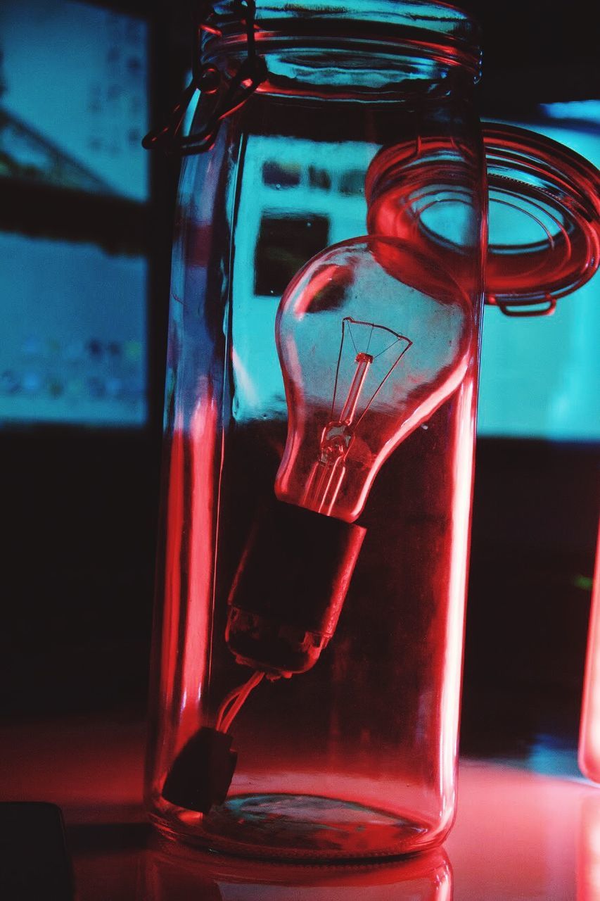 indoors, red, glass - material, no people, transparent, close-up, glass, focus on foreground, healthcare and medicine, science, laboratory, table, research, container, chemistry, scientific experiment, laboratory glassware, drinking glass, chemical