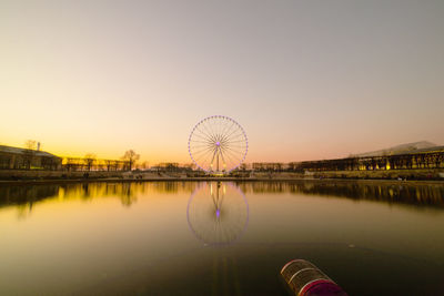 Garden of tuileries, in paris