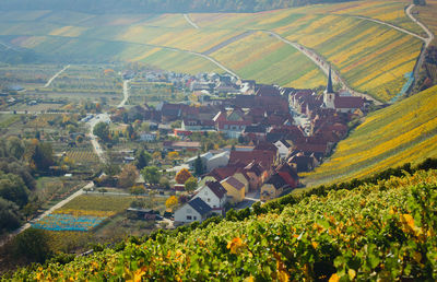 Fränkisches weindorf 