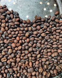 Full frame shot of coffee beans