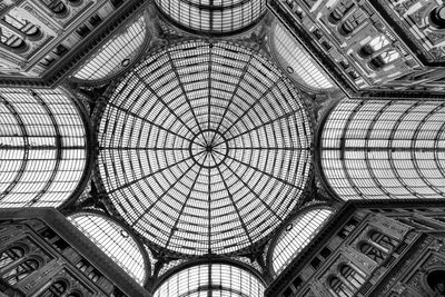 The glass roofed glory of galleria umberto, naples.