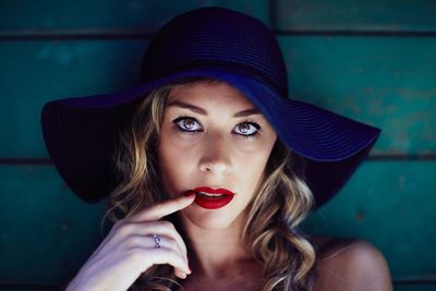 Beautiful girl with hat