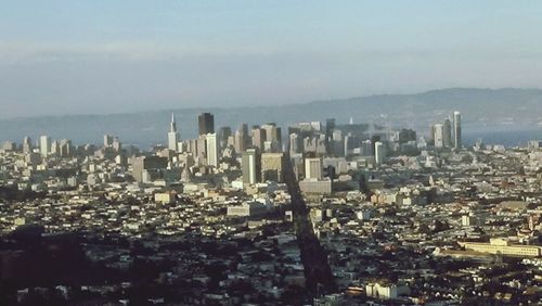 Cityscape against sky