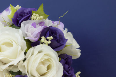 Close-up of rose bouquet