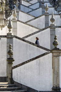Low angle view of eiffel tower