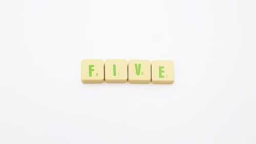 Close-up of text against white background