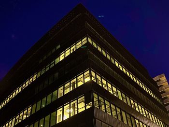 Low angle view of building against clear sky