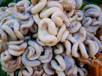 Filling of pork boil-closeup