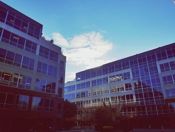 Modern building against sky