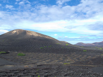 Arrecife and the island lanzarote