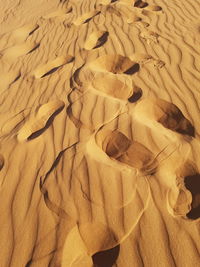 Full frame shot of sand