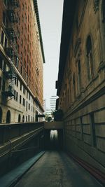 View of bridge in city
