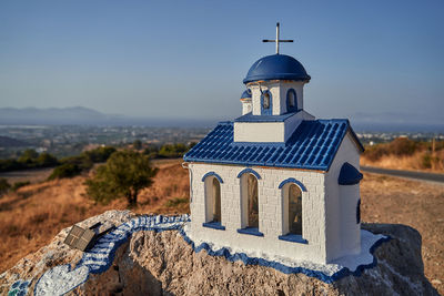 Church against sky