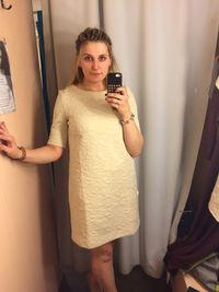 Portrait of young woman