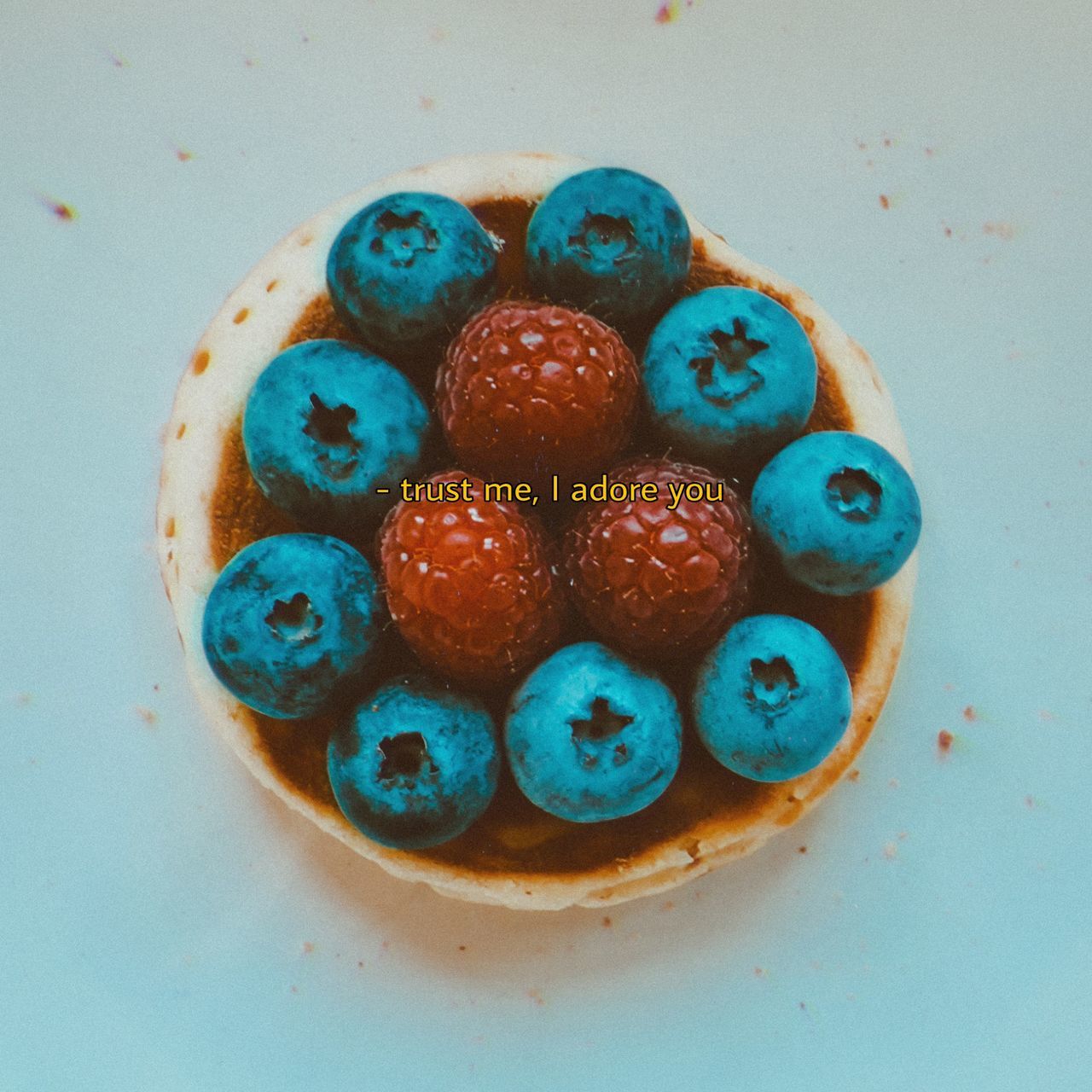 food, food and drink, blue, fruit, freshness, berry, sweet food, healthy eating, directly above, indoors, blueberry, dessert, sweet, no people, still life, art, close-up, wellbeing, temptation, sweetness, high angle view, table, baked, bead, icing