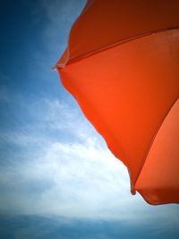 Parasol against sky