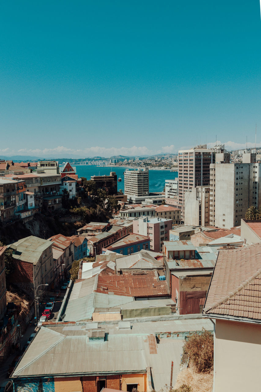 VIEW OF CITYSCAPE AGAINST SKY