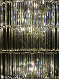 Full frame shot of illuminated lights