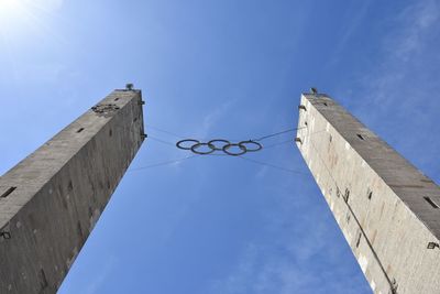 Low angle view of building against sky