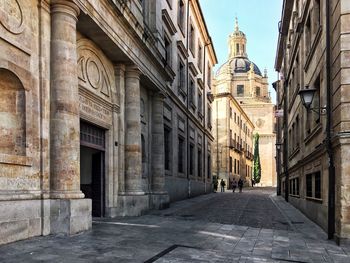 View of historic building in city