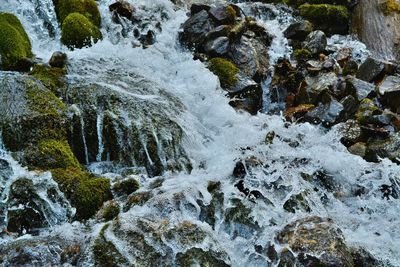 Rocks in water