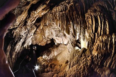 Rock formations on rock