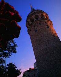 Low angle view of historical building against sky