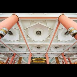 Close up of ceiling