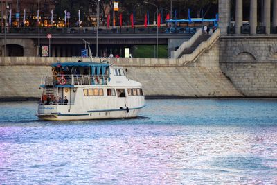 Boat in river