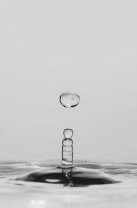 Close-up of water splashing on surface