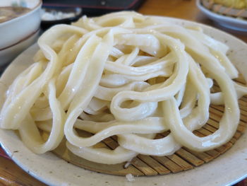 Close-up of served food