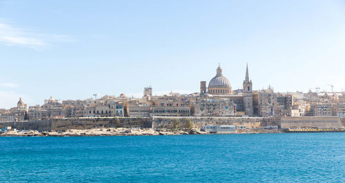 View of cityscape with waterfront