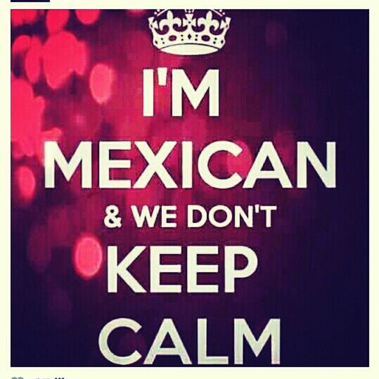 Being a Mexican