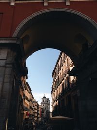 View of buildings in city