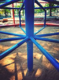 Empty playground in park