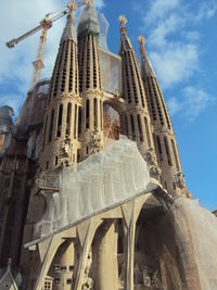 Low angle view of church