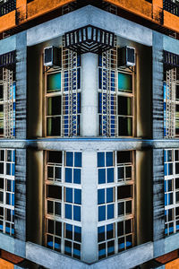 Full frame shot of modern building