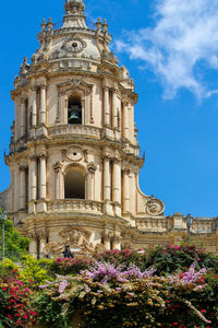 Low angle view of historical building