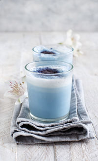 Close-up of drink on table