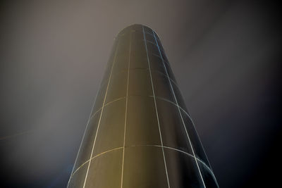 Low angle view of tower against sky