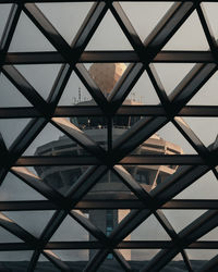 Low angle view of ceiling