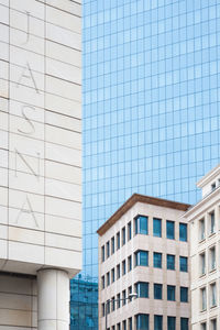 Low angle view of modern building