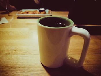 Close-up of drink on table