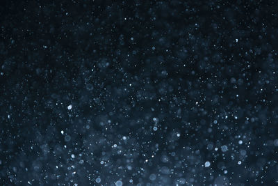 Full frame shot of sky at night