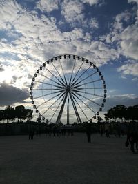 Ferris wheel against sky