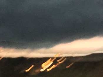 View of dramatic sky